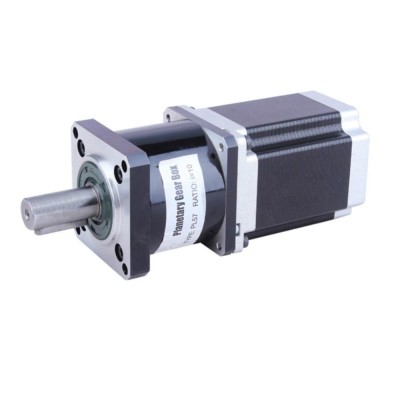 1.8 degree nema 34 86mm geared stepper motor